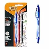 BIC Gel Roller Gel di ocity Quick Dry, 0,3 mm assortiti confezione da 3 PZ