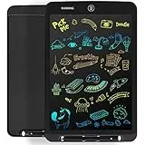 HUIXIANG Tavoletta Grafica Bambini LCD Tavolette per Scrittura LCD eWriters Lavagna Cancellabile 12 Pollici Lavagnetta Elettronica Colori per Disegnare Regalo per Adulti Bambina 3+ 6 7 9 10 Anni(Nero)