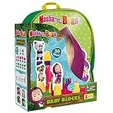 Liscianigiochi And The Bear Masha Zainetto Baby Blocks, Multicolore, 88751da 2 anni in su