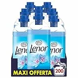 Lenor Ammorbidente Lavatrice Concentrato, Risveglio Primaverile, Freschezza Di Lunga Durata E Morbidezza Di Origine Vegetale, Lenzuola Profumate Fino A 1 Settimana