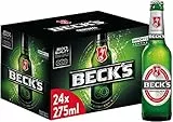 Beck's Pils, Birra Bottiglia - Pacco da 24x27,5cl