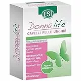 ESI Donna Life - Capelli Pelle Unghie Integratore Antiossidante, 60 Naturcaps