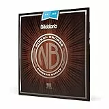 D'Addario Corde Chitarra Acustica | Corde per Chitarra Acustica | Corde Acustica | NB1253 corde per chitarra acustica in Nichel Bronzo, 12-53