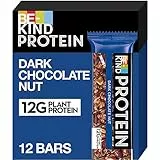 BE-KIND Protein Barretta Proteica al Doppio Cioccolato Fondente, Snack Proteico senza Glutine, 12 gr di Proteine, 12 Unità, Confezione da 1