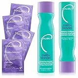 Malibu c Blondes Wellness Kit Shampoo and Conditioner - Plus Weekly Brightener by Malibu