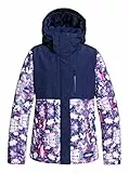 Roxy Jetty Block Giacca Da Snowboard, Donna, Medieval Blue Cloudy Day, XS
