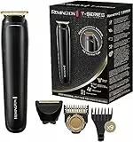 Remington Regolabarba, Tagliacapelli uomo, 9 pettini capelli + accessorio rasoio a lamina, ricaricabile, 5 h autonomia, 100% waterproof, lama a T per dettagli, MB7050