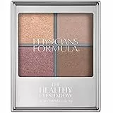 Physicians Formula - The Healthy Eyeshadow - Palette Ombretti Formula Cremosa - Applicazione Bagnata e Asciutta - con Peptidi Antietà, Collagene Vegano Condizionante, Vitamine C ed E - Rose Nude