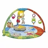 Chicco Bubble Gym Palestrina Neonato Multifunzione con Tappeto Gioco Bambini, Barre con Pannello Elettronico, Connessione MP3, 7 Pendenti, Musiche, Effetti Luminosi, 0+ Mesi