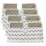 Antoble Klik n Flip Pocket Mop - Confezione da 4 cuscinetti di ricambio per pulitore a vapore Shark S6001UK S6003UK S3973D, S6002, S5003D, S5002, S3973WM