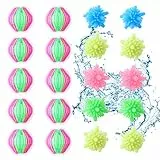 Herefun Cattura Peli Lavatrice, 20 PCS Sfere per Bucato Palline per Bucato Lavatrice Raccogli Peli Animali Lavatrice plastica Palla da bucato, Palle Asciugatrice Plastic per Lavatrice e Asciugatrice