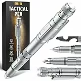 BIIB Regalo Uomo, Multiuso Penna con Torcia, Idee Regalo Uomo Compleanno Originale, Campeggio Accessori Gadget Utili, Regalo Festa del Papà Idee Regalo, San Valentino per Lui, Regali Uomo Natale