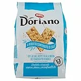 Doria - Doriano Cracker a Ridotto Contenuto di Sale - Fragranti e Croccanti - Confezione da 24 Pacchetti