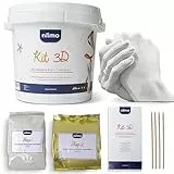 Niimo Kit Calco Mani Coppia - Alginato per Calchi, Gesso per Stampi, Stampo Mani Gesso Coppia, Idee Regalo Donna Compleanno, Regali per Lui, Regalo Amica Compleanno, Regalo Anniversario per Lui