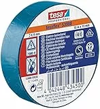 Tesa 53988-00030-00 - Nastro Isolante 53988, 10 m X 15 mm, Colore: Blu