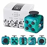Yetech Verde Fidget Toy Giocattolo per Le Dita Cube Anti-Stress Ansia Relief Giocattoli con 6 Diverse funzioni Passare Il Tempo Ufficio in Aula Regalo per Adulti e Bambini