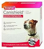 Beaphar Canishield 2 collari Antiparassitario Small/Medium 48 cm, per Cani - Antipulci e Antizecche