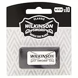 Wilkinson Sword - Lame Doppio Taglio Classic Premium Vintage Edition - Rasatura Barba Classica - Pack 10 Lame per Uomo