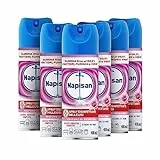 Napisan Spray Disinfettante Milleusi, Disinfettante Spray per Tessuti e Superfici, Fragranza Profumo di Primavera, 6 Spray da 400ml