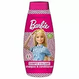 Naturaverde | Kids - Mattel Barbie - Shampoo e Balsamo per Bambini, Prodotti per Igiene Bambini, con Estratto di Tè Verde BIO, 300ml