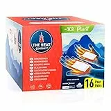 THE HEAT COMPANY Scaldamani - Nuovo: 30% di plastica in meno - EXTRA CALDO per 12 ore mani calde - 16 paia - Scaldini autoriscaldante - Cuscini termici contro il freddo