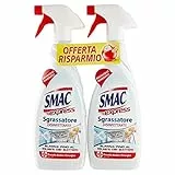 Smac Express - Sgrassatore Disinfettante, Detergente Spray Multisuperficie con Azione Sgrassante e Antibatterica, 650 ml x 2 Pezzi