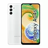 Samsung Galaxy A04s Smartphone Android 12, Display Infinity-V HD+ da 6.5’’, 3GB RAM e 32GB di Memoria Interna Espandibile, Batteria 5.000 mAh, White [Versione Italiana]