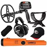 Garrett AT MAX - Metal detector impermeabile, cuffie wireless MS-3 e Pro-Pointer AT Z-Lynk Pinpointer