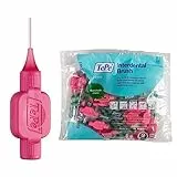 TePe Scovolino Originale, Rosa, 0.4mm, ISO 0, 20pz, pulizia interdentale efficace, rimozione placca e pulizia interdentale per spazi piccoli