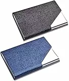 Astucci per carte in pelle PU in acciaio inossidabile