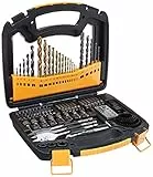 Amazon Basics - Set di punte per trapano e driver, Taglia unica, 100 pezzi