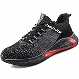 UCAYALI Scarpe Antinfortunistica Donna Leggere Scarpe da Lavoro Uomo Calzature Antinfortunistiche Sportive Nero Gr.41