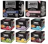 Bialetti caffè 8 scatole Gusti Assortiti con novità Palermo e Midnight.