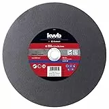 kwb by Einhell - Disco da taglio in metallo, accessorio per macchine da taglio (Ø 355 x 25,4 x 3,2 mm, max. 4400 min-1, adatto per separatrice in metallo Einhell)