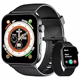 Blackview Smartwatch Donna Uomo,Orologio con Effettua e Risposta Chiamate,1,85'' Orologio Intelligente Fitness con Monitoraggio del Sonno/SpO2/Frequenza Cardiaca,Smart Watch Contapassi per Android iOS