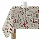 BELUM | Tovaglia natalizia 250 x 140 cm | Tovaglia antimacchia tavolo rettangolare in resina | Tovaglia impermeabile | Tovaglia da tavolo | Tovaglia da casa