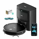 Cecotec Robot Aspirapolvere con Base Autovacciata Conga 2299 Ultra Home X-Treme T. Tecnologia giroscopica, Pulizia ordinata, Scrub, Aspirazione e Spazzola, 2100 Pa, App, Spazzola multifunzione, 2 mop