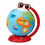 Chicco Edu Globe, Mappamonto Educativo Parlante per Imparare la Geografia e Sviluppare Logica, Sequenze, Spazialità e Memoria, +300 Frasi, Quiz e Canzoni, Metodo Montessori, Giochi Bambini 2-6 Anni