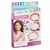 Make It Real Bedazzled! Charm Bracelets Blooming creatività. Bracciale Fai da Te di Fascino Che Rendono Kit for Girls. Arti e Mestieri Kit per Realizzare bracciali Tween Unici con Perline