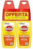 Autan Protezione Attiva Vapo Bipacco, Spray Antizanzare Comuni e Tigre, Insetto Repellente, Protezione di Lunga Durata, Confezione da 2 x 100 ml