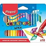 Maped Pastelli A Cera Sc 18 Colori