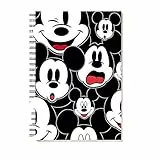 KARACTERMANIA- Visages Blocco Note, Colore Nero, 35080