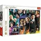 Trefl 1000 Elementi, Il Mondo dei Maghi di Harry Potter eroi, Ron, Hermione, Hogwarts, intrattenimento creativo, regalo, divertimento, classici Puzzle, Colore, Die Zaubererwelt, 10668