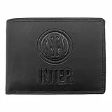Inter Portafoglio in Pelle Prodotto Ufficiale Official Merchandising, Nero