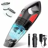 BENICO Aspirapolvere Senza Fili, Scopa Elettrica Senza Fili 6 in 1, Potente, 120 Minuti di Autonomia, Ricarica Automatica, Ideale per Pulire Moquette, Pavimenti Duri e Peli di Animali (rosso scuro)