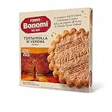 Forno Bonomi Tortafrolla. La frolla di Verona per eccellenza pronta con il suo inconfondibile sapore di burro e la sua forma rotonda. Confezione da 200 grammi.