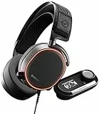 SteelSeries Arctis Pro GameDAC, Cuffie da Gioco, Audio ad Alta Risoluzione Certificato, ESS Sabre DAC, Per PS4/PC, Nero