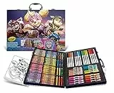 CRAYOLA Valigetta di Colori Paw Patrol, Inspiration Art Case, Ideale per disegnare e colorare, 128 pezzi, pennarelli, pastelli a cera e matite colorate