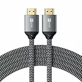 Satechi cavo HDMI 2.1 8K - Supporta 8K/60Hz e 4K/120Hz, 48Gbps - Per M2/M1 MacBook Pro/Air, M2/M1 iPad Pro/Air, M2 Mac Mini, iMac M1 e altro ancora (2 metri)