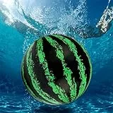 Zueyen Palla da piscina, giocattolo subacqueo per piscina, palla gonfiabile da 22,9 cm, con adattatore per tubo flessibile per passaggio, galleggiamento, dribbling, immersioni, 22,9 cm